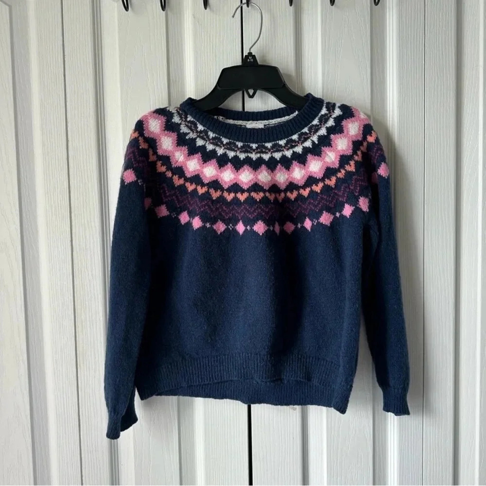 Wonder Nation Girls Large 10-12 Pullover
Preppy Sweater